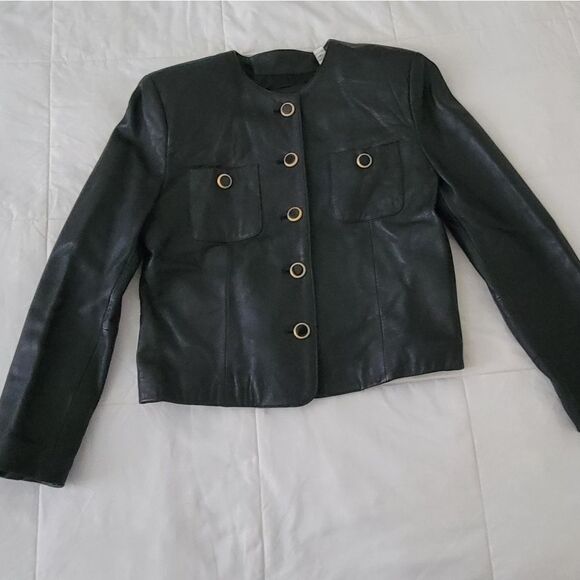 100% genuine leather Lord & Taylor jacket - Picture 6 of 8